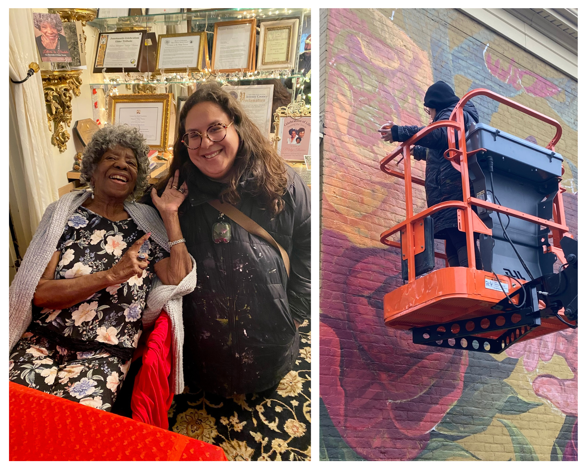 Midge Thomas and Shawnee Hill